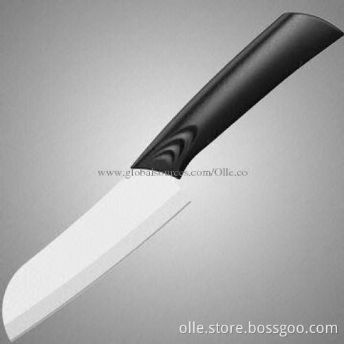 White Zirconia Blade Non-stick Ceramic Knife for Kitchen